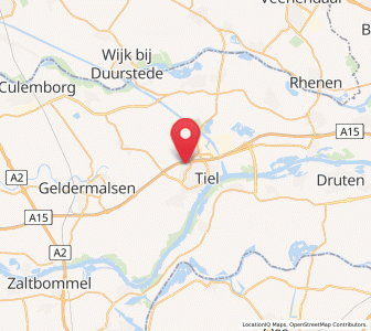 Map of Drumpt, Gelderland