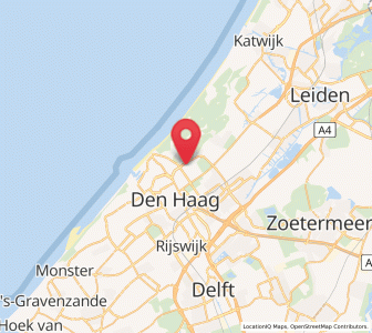 Map of Duinzigt, South Holland