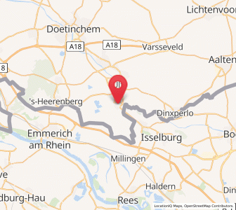 Map of Gendringen, Gelderland