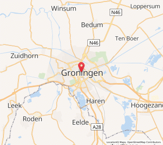 Map of Groningen, Groningen