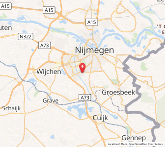 Map of Hatert, Gelderland