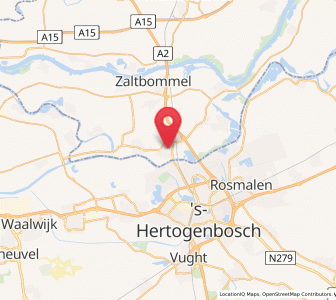 Map of Hedel, Gelderland