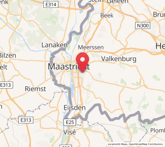 Map of Heer, Limburg