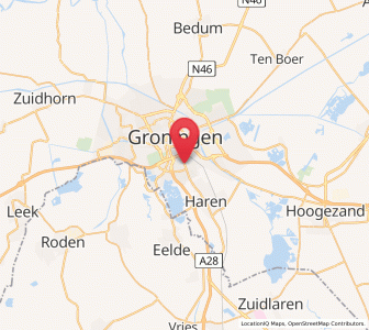 Map of Helpman, Groningen