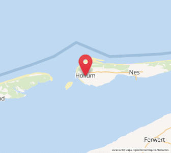 Map of Hollum, Friesland