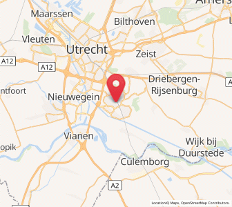 Map of Houten, Utrecht
