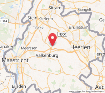 Map of Hulsberg, Limburg