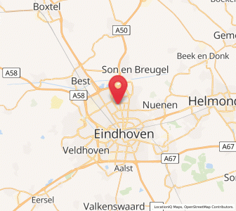 Map of Jagershoef, North Brabant