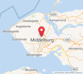 Map of Klarenbeek, Zeeland