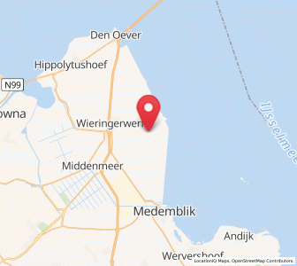 Map of Kreileroord, North Holland