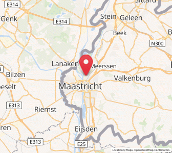 Map of Limmel, Limburg