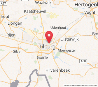 Map of Loven, North Brabant