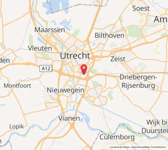 Map of Lunetten, Utrecht