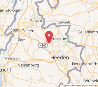 Map of Mariarade, Limburg