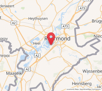 Map of Merum, Limburg