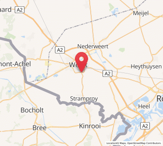 Map of Moesel, Limburg
