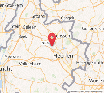 Map of Nieuw-Lotbroek, Limburg