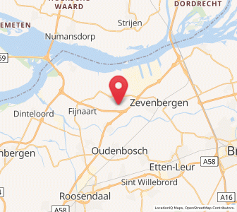 Map of Noordhoek, North Brabant