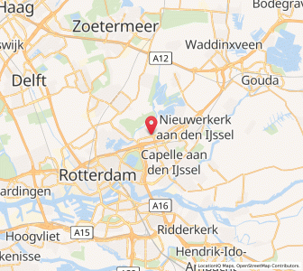 Map of Ommoord, South Holland