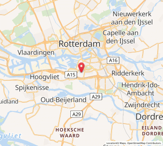 Map of Pendrecht, South Holland