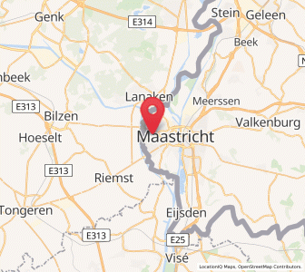 Map of Pottenberg, Limburg