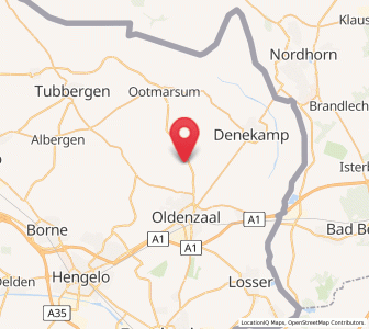 Map of Rossum, Overijssel