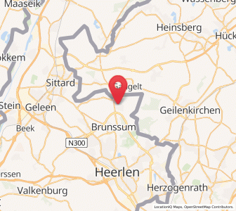 Map of Schinveld, Limburg