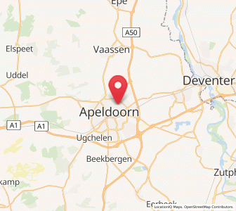 Map of Sluisoord, Gelderland