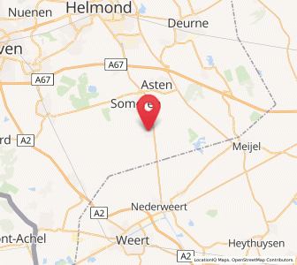 Map of Someren-Eind, North Brabant
