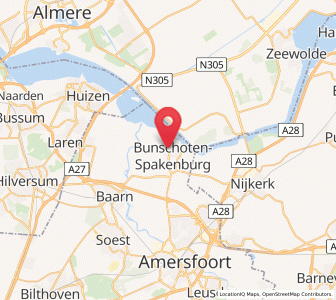 Map of Spakenburg, Utrecht