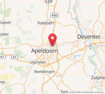 Map of Sprenkelaar, Gelderland