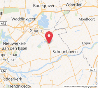 Map of Stolwijk, South Holland