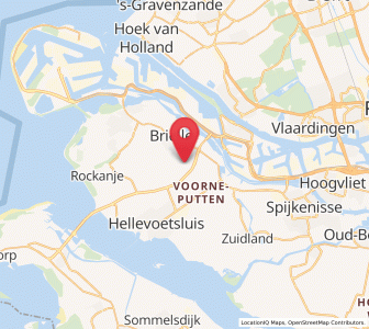 Map of Vierpolders, South Holland