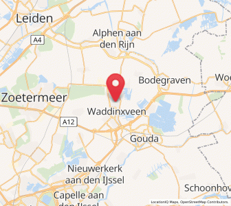 Map of Vondelwijk, South Holland