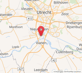 Map of Vreeswijk, Utrecht