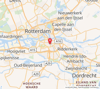 Map of Vreewijk, South Holland