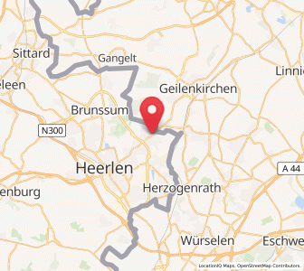 Map of Waubach, Limburg