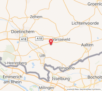 Map of Wisch, Gelderland
