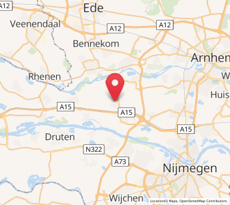 Map of Zetten, Gelderland