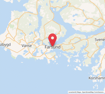 Map of Farsund, Agder