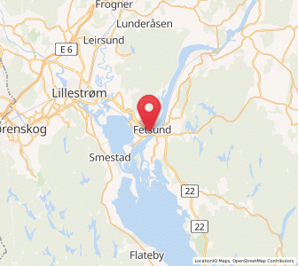 Map of Fetsund, Viken