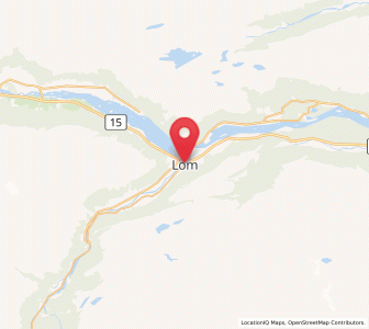 Map of Fossbergom, Innlandet