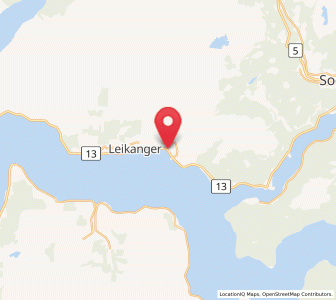 Map of Hermansverk, Vestland