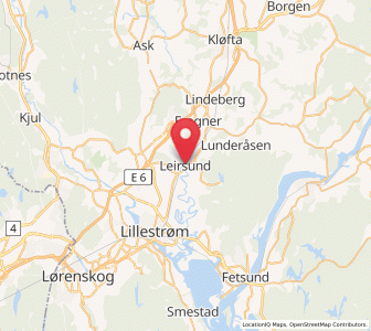 Map of Leirsund, Viken