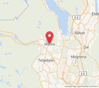 Map of Maura, Viken