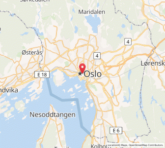 Map of Oslo, Oslo