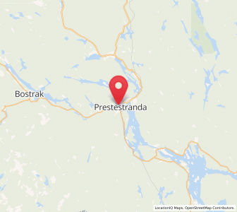Map of Prestestranda, Vestfold og Telemark