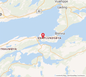 Map of Saltstraumen, Nordland