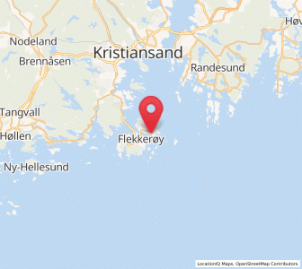 Map of Skålevik, Agder