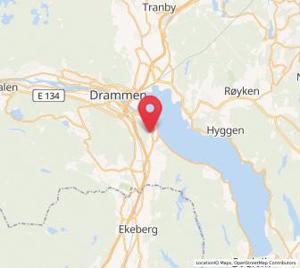 Map of Skoger, Viken